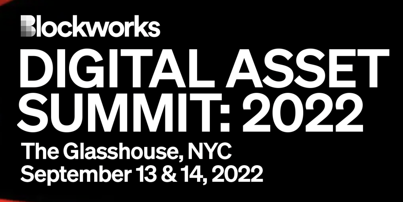 Blockworks Digital Asset Summit: 2022 - AlphaPoint