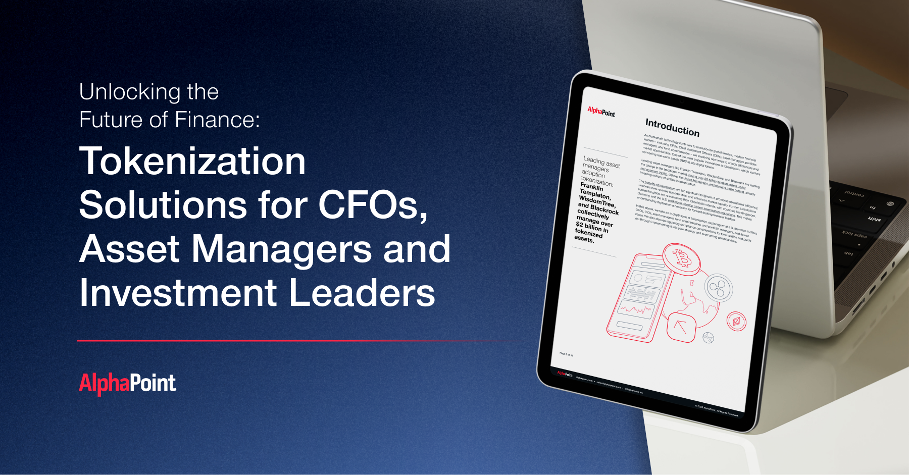 Tokenization solutions for CFOS, Asset managers and investment leaders ebook